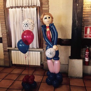 Decoración con globos