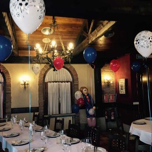 Decoración con globos