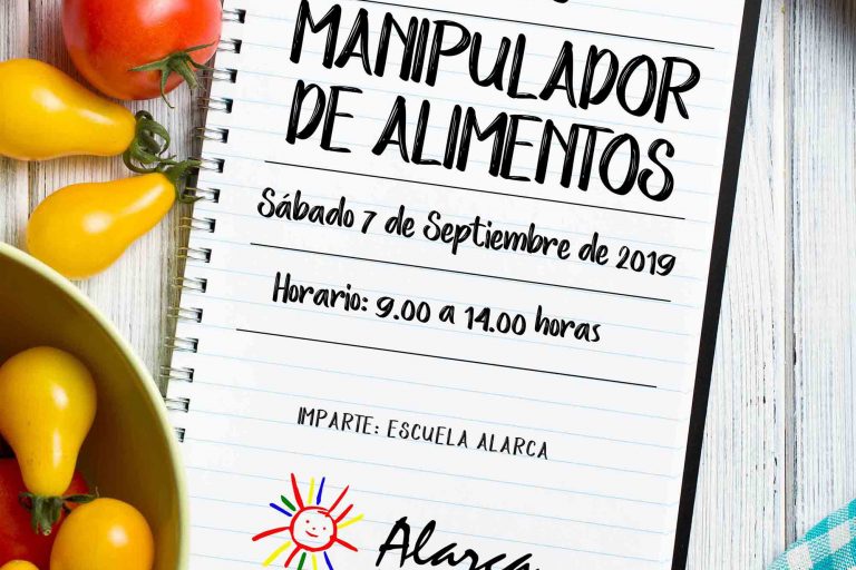 Curso Manipulador de Alimentos Escuela Alarca