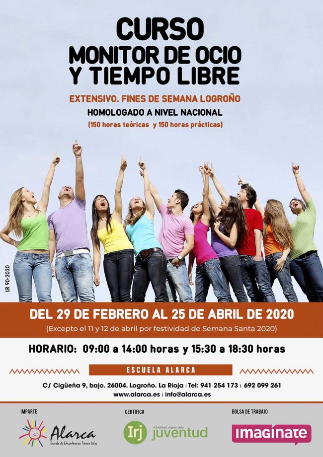 Curso de Monitor de Ocio y Tiempo Libre extensivo