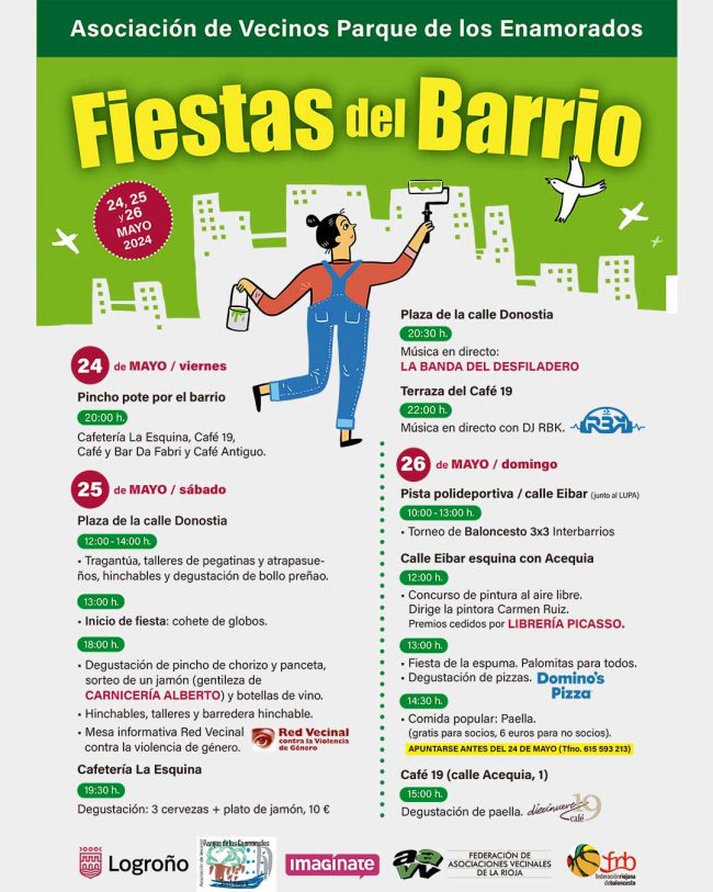 fiestas del barrio- imaginate